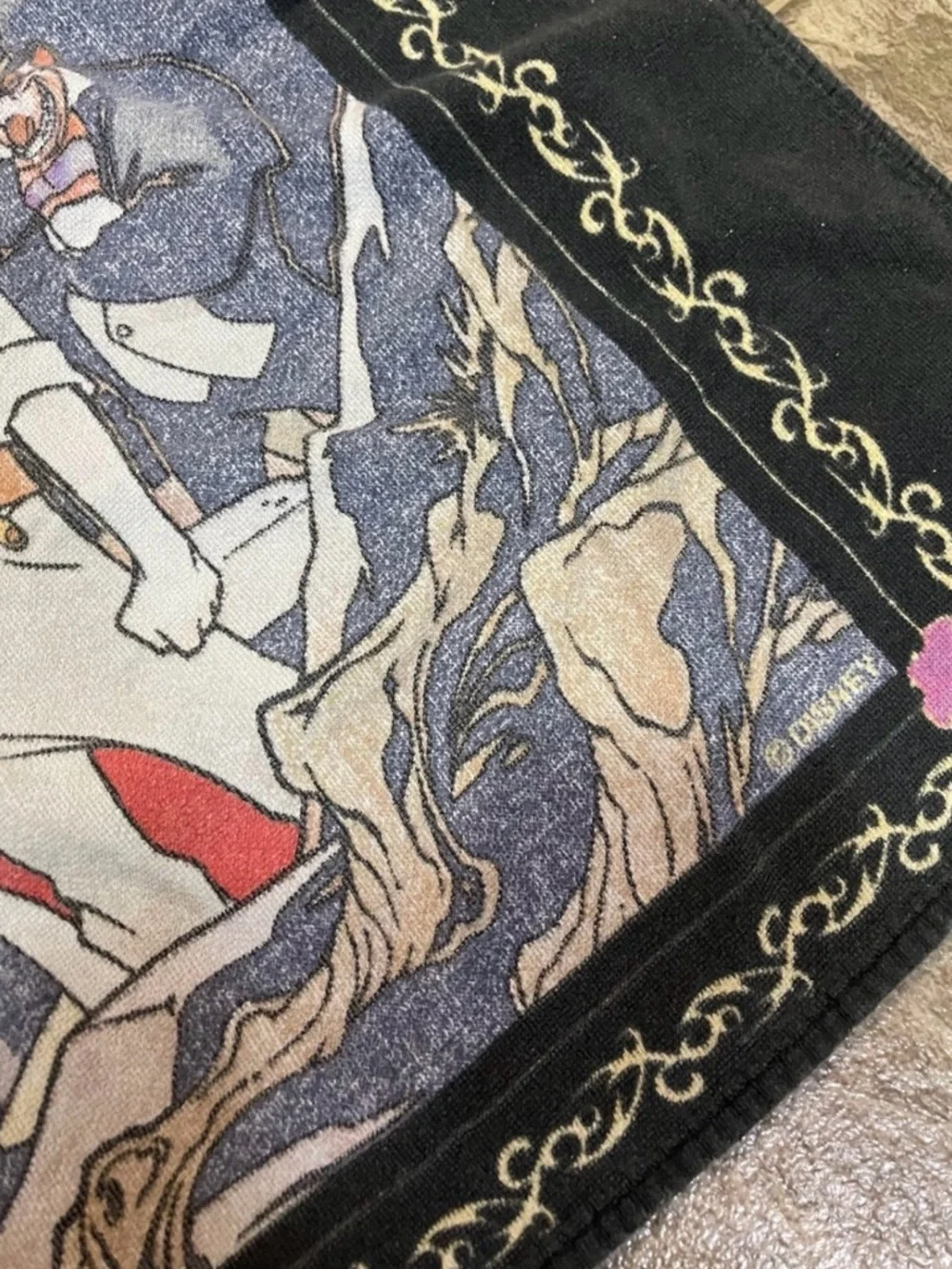Vintage Disney Villains Beach Pool Towel 60x32